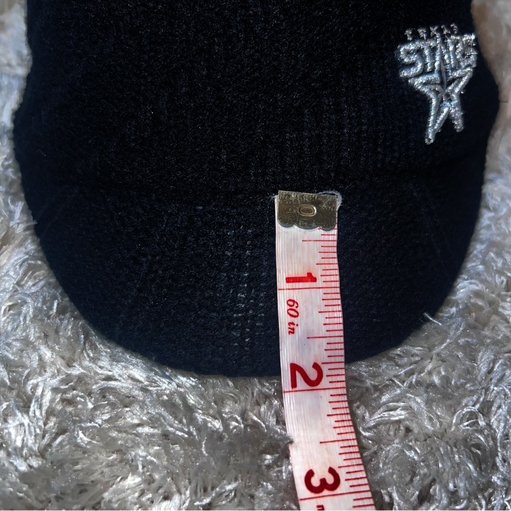 Texas Stars Hockey Knit Cadet Cap Black Silver - Picture 4 of 9